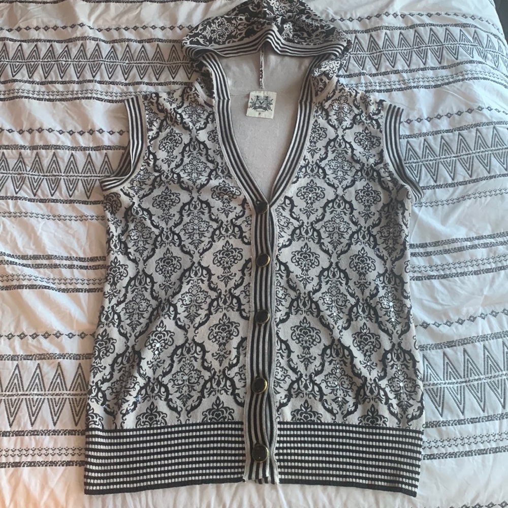 MISS ME Embellished Sweater Vest